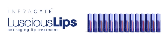 Lusciouslipsの商品が並んでいる様子