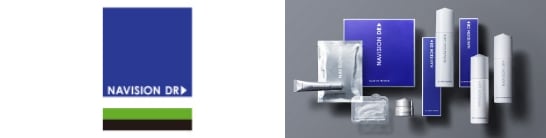 Navision DRの商品が並んでいる様子